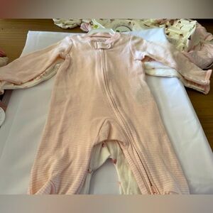By Milkberry Pink Striped Kids One Piece-2 onesie’s